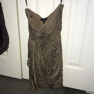 BEBE strapless dress